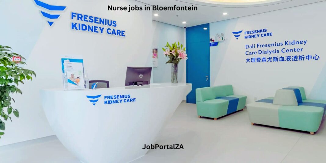 Nurse jobs in Bloemfontein