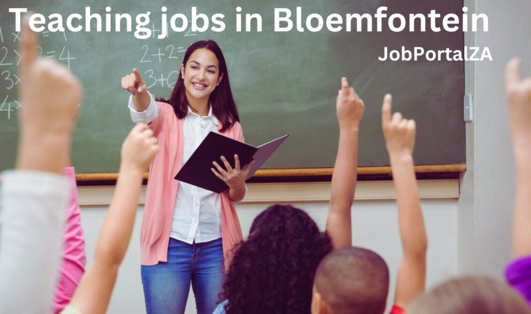 Teaching jobs in Bloemfontein at the University of Free State 2024