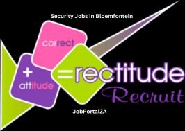 Security jobs in Bloemfontein 2024